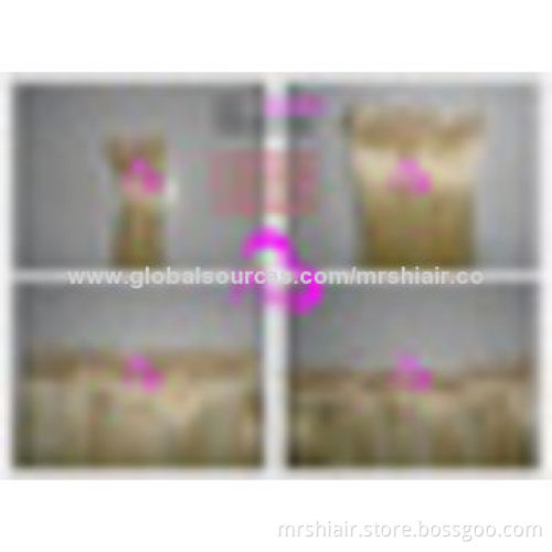Fancy Color Remy Virgin Clip-in Brazilian Full Head Hair on Clips Weave 7-piece Set Lot